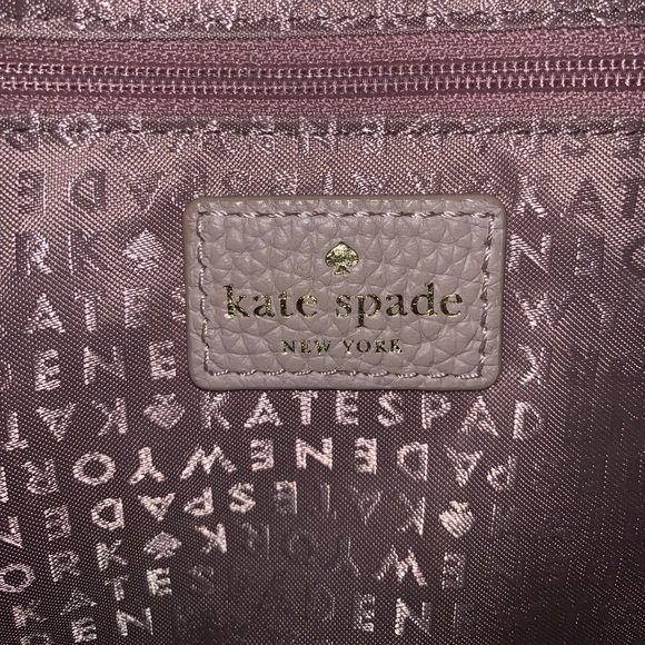 Kate Spade Tan and White Purse - Picture 3 of 6